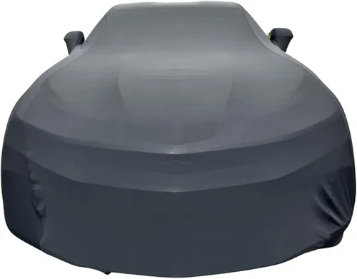 Vista 2 de Cubierta antipolvo para interior de automóvil compatible con Chevrolet Camaro S5, RS, ZL1, 2/28, LS, 1LT, 2LT, 3LT, LT1 (negro)