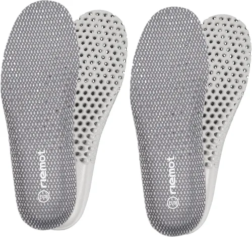 Vista 11 de Riemot - Plantillas de zapatos para mujer con estructura de panal transpirable, plantillas deportivas con amortiguación, plantillas de repuesto