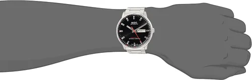 Vista 5 de Mido Commander Chronometer - Reloj automático suizo para Hombre - Esfera negra - Caja de 1.575 in - M0214311105100, Negro -, Reloj automático