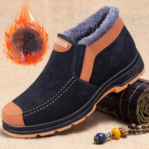 Vista 4 de Botas de nieve para mujer, lindas botas de invierno blancas para senderismo, ligeras, impermeables, botas de invierno para mujer, talla 8, sin