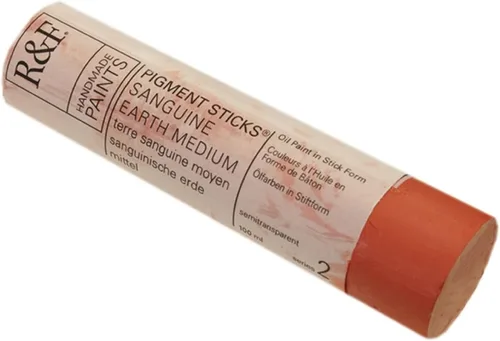 Vista 159 de R&F Handmade Paints - Pigmento profesional al óleo en barra, naranja lizarina, 6.4 fl oz