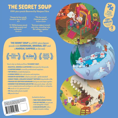Vista 2 de The Secret Soup • Rompecabezas de 1000 piezas de The Magic Puzzle Company