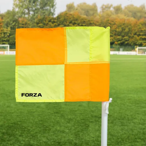 Vista 4 de FORZA Banderas de esquina de fútbol - Juego de 4 banderas de esquina con resorte - Equipo de campo de fútbol