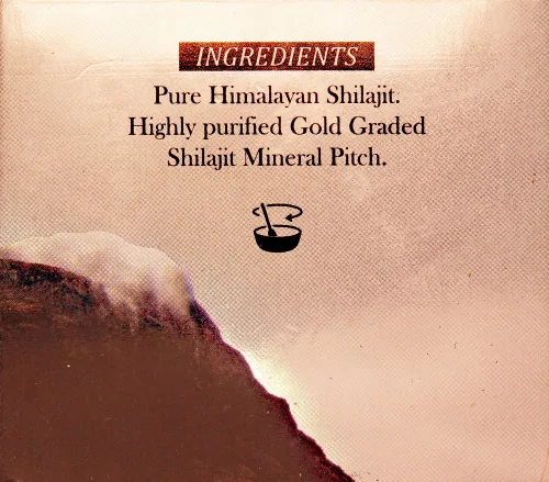 Vista 3 de Fresh Authentic & Purest Himalayan Shilajit - Enviado directamente desde su fuente - Resultado instantáneo garantizado (2.65 oz de Shilajit)