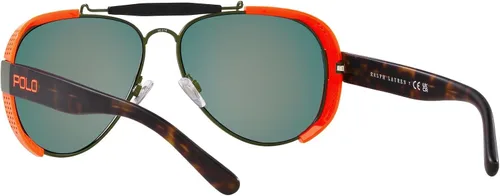 Vista 6 de Polo Ralph Lauren Gafas de sol de aviador Ph3129 para hombre