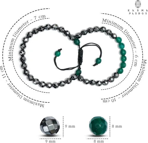 Vista 93 de Pulseras de cristal curativo para mujeres y hombres, espiritual, energía positiva y equilibrio, pulseras de cuentas de cristal natural hechas a mano