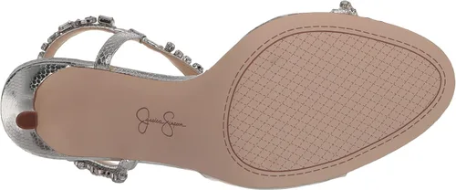 Vista 4 de Jessica Simpson Jaycin - Sandalias de tacón adornadas para mujer