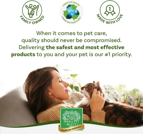 Vista 5 de Small Pet Select Arena peleada de pino prémium para gatos, arena 100% natural para gatitos, no se aglutina, sin rastreo de bajo polvo, diseñada