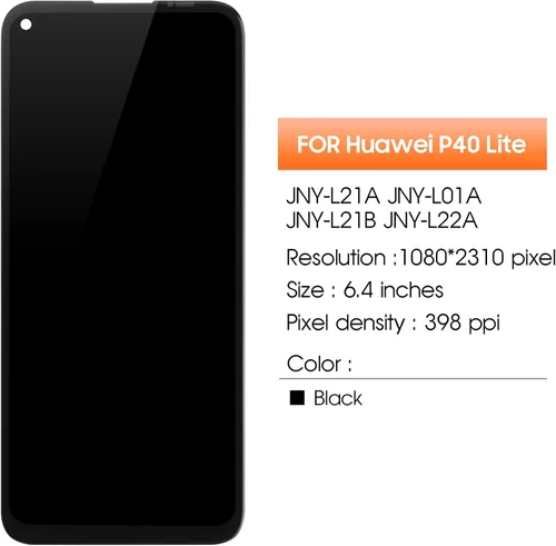 Vista 2 de Pantalla para Huawei P40 Lite 4G Reemplazo de pantalla para P40 Lite 4G LCD Pantalla JNY-L21A, JNY-L01A, JNY-L21B Pantalla táctil Digitalizador