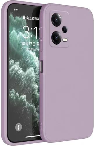 Vista 11 de Funda de silicona TPU compatible con Redmi Note 12 Pro 5G (6.67 pulgadas), funda de funda, color blanco antiguo