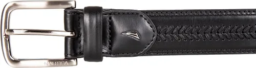 Vista 3 de Nautica Men's Dress Leather Belt for Suits and Pants Classic Business Fashion Adjustable Metal Buckle