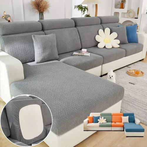 Vista 7 de Fundas para sofá hogar relajantes, Fundas para sofá Hero, Fundas universales para sofá resistentes al desgaste Lavables, Fundas elásticas para sofá