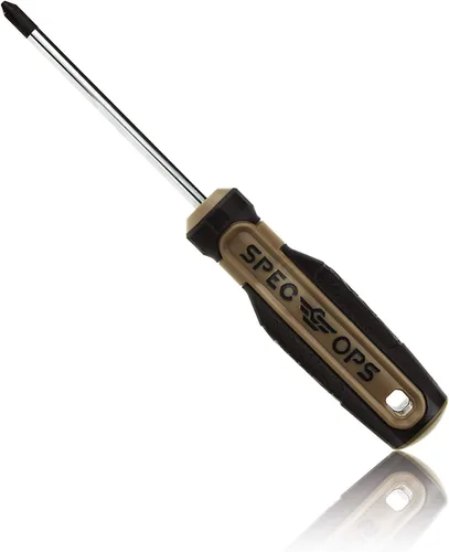 Vista 7 de Spec Ops Tools destornillador Phillips, #1 x 3", punta magnética, eje de acero Cr-Mo, 3% donado a veteranos