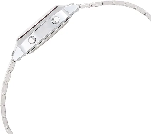 Vista 3 de Casio LA-670WA-4 - Reloj digital para mujer con pulsera de metal