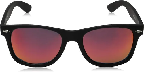 Vista 34 de zeroUV - Gafas de sol con montura de cuerno negro mate