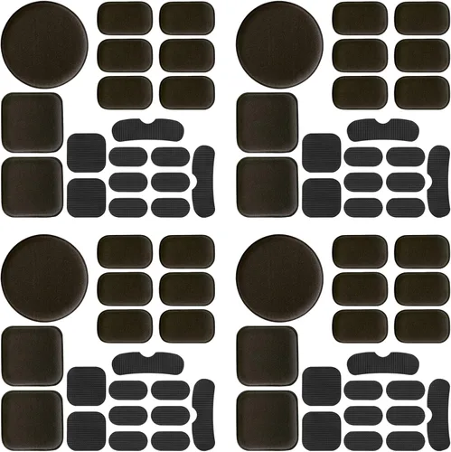 Vista 10 de Almohadillas universales para casco Airsoft, kit de almohadillas de espuma de repuesto para casco rápido, mich/ACH/USMC/PASGT