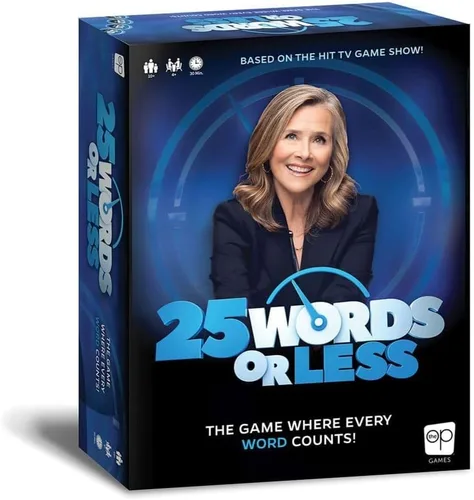 Vista 11 de 25 Words or Less Board Game, Figure Out the Secret Words Before Time Runs Out, 300 Cards, Timer & Countdown Board Included, Fast-Paced Party Game