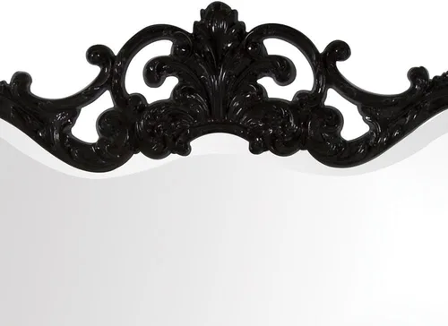 Vista 5 de Howard Elliott Espejo Ornamentado Talida Rojo Envejecido para Pared, Gran Punto Focal Rectangular para Dormitorio, Sala de Estar y Tocador, Espejo