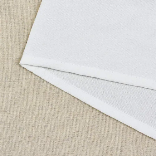 Vista 8 de Cortinas de cocina estilo bohemio, con bolsillo para cortinero, cortinas cortas con botones rústicos, tratamiento de mezcla de algodón campestre