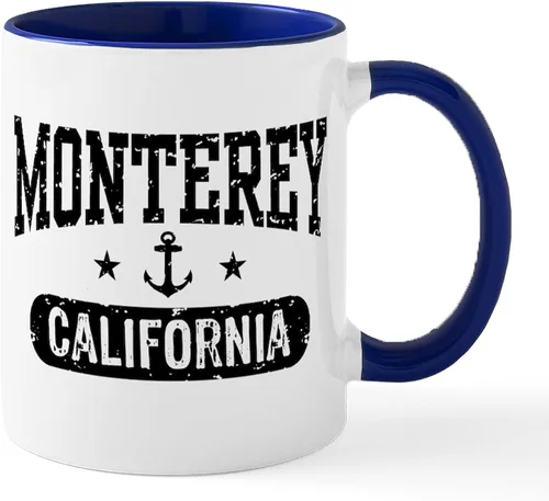 Vista 83 de CafePress Taza de café de cerámica de 11 oz (11.0 fl oz) de San Francisco Blanco - Taza San Francisco