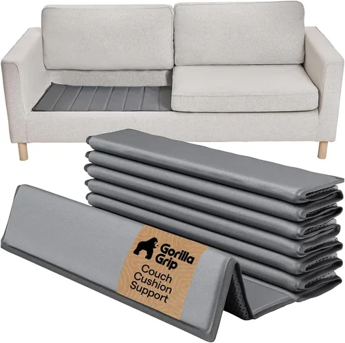 Vista 10 de GORILLA GRIP Tablero de soporte de cojín de sofá resistente para fijar sofás caídos, sofá de 21.5 x 70 pulgadas, tableros de madera contrachapada