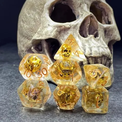 Vista 26 de Sage's Portal Familiars and Reagents - Juego de dados de resina para DND, juego de dados poliédricos para Dungeons and Dragons RPG de mesa TTRPG