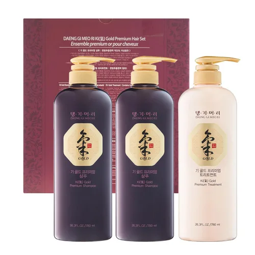 Vista 13 de Daeng Gi Meo Ri Ki Gold Premium Champú+Set de tratamiento (16.9 fl oz)