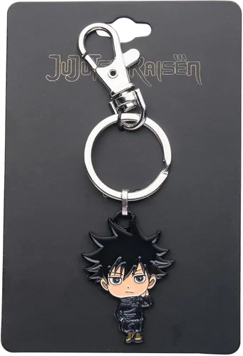 Vista 3 de SalesOne Jujutsu Kaisen Chibi Megumi Fushiguro - Llavero colgante esmaltado
