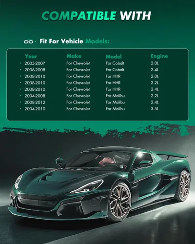 Vista 2 de SCITOO Rotores de freno sólidos traseros de 10.63 pulgadas + pastillas de freno de cerámica de repuesto para Chevy Cobalt, Malibu, HHR, Pontiac G5