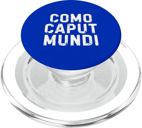 Vista 7 de Como Caput Mundi Città Simpatica Uomo Donna Bambino PopSockets Adhesivo PopGrip