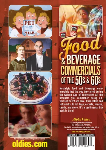 Vista 2 de Food & Beverage Commercials of the '50s & '60s