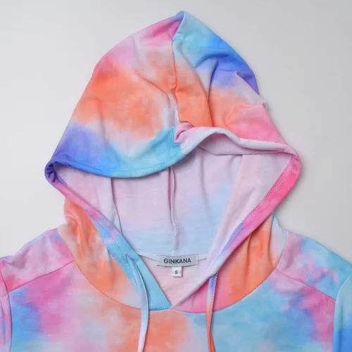 Vista 128 de GINKANA Sudadera con capucha para mujer, manga larga, lactancia materna, ropa casual