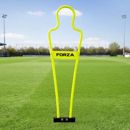 Vista 8 de FORZA Mini maniquí de fútbol de flujo de aire Naranja