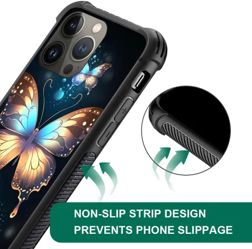 Vista 207 de Funda compatible con iPhone 8, a prueba de golpes, antiarañazos, bandera de ciervos de cola blanca de grano de madera estadounidense