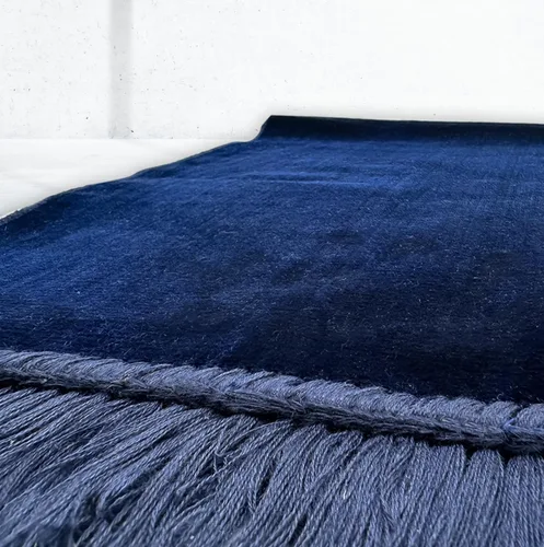 Vista 3 de Juego de alfombrillas de oración de terciopelo (piedra preciosa, 33 cuentas de oración, sombrero Kufi negro, estuche elegante), lujosa alfombra