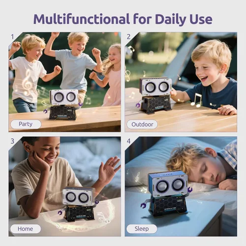 Vista 2 de Science Can - Kit de construcción de altavoces Bluetooth para bricolaje