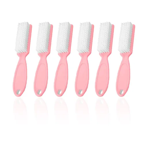 Vista 7 de SQULIGT Cepillo de uñas con agarre de mango, cepillo limpiador de uñas de mano, herramientas de manicura, cepillos de limpieza para dedos