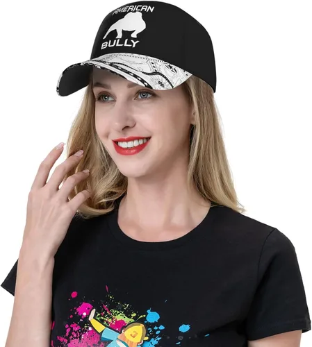 Vista 7 de American Bully Dog Hat Adjustable Baseball Cap for Men Women Dad Hat