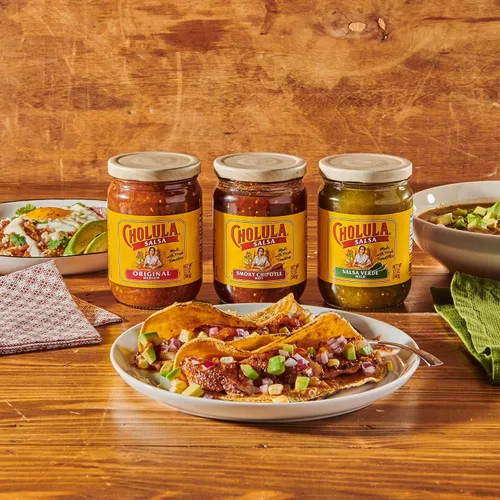 Vista 3 de Cholula Paquete variado de salsa (original, chipotle ahumado y salsa verde), 3