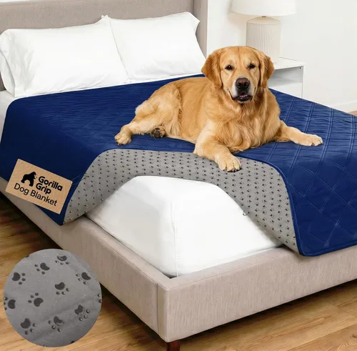Vista 20 de GORILLA GRIP® Manta impermeable para perro, funda de sofá para perros, 30 x Borgoña
