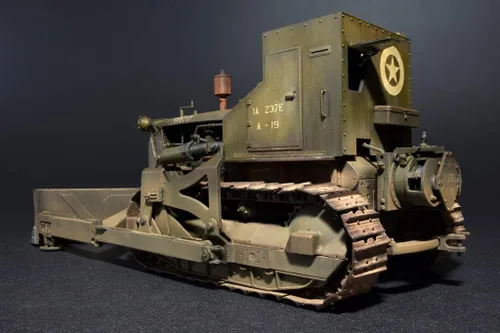 Vista 3 de MiniArt Modelos US Blindado Bulldozer Modelo Kit (escala 1:35)