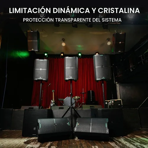 Vista 6 de Mackie SRM Serie V-Class, Altavoz de Alto Rendimiento de 10 Pulgadas 2000W, Amplificado - Negro (SRM210 V-Class)