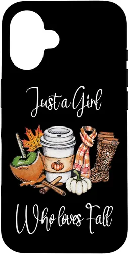 Vista 28 de iPhone 12 Pro Max Just A Girl Who Loves Fall Pumpkin Spice Boot Estuche de regalo de girasol