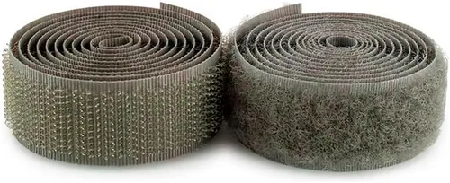 Vista 47 de Cierre de Gancho y Bucle de 1 Pulgada Beige - Cinta de Gancho y Bucle de Nylon No Adhesiva - Longitud de 1 Yarda - Para Tela, Bolsas