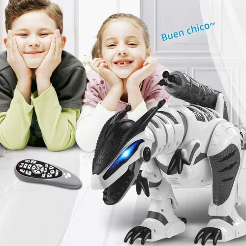 Vista 7 de Fistone RC Robot Dinosaurio Inteligente Interactivo Juguetes de Control Remoto Electrónico Robot que Camina, Baila, Canta con Modo de Lucha