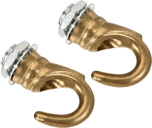 Vista 9 de YOKIVE 2 ganchos de techo de aleación M10, colgador de accesorios colgantes galvanizados Lámpara de araña colgante, ideal para el hogar