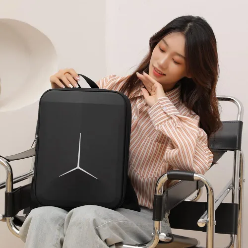 Vista 2 de Funda de transporte para DJI Mini 4 Pro, bolsa de almacenamiento, mochila portátil, funda protectora de viaje para DJI Mini 4 Pro Fly More Combo