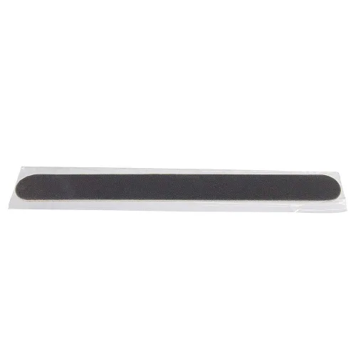 Vista 3 de ForPro Professional Collection Lima de uñas de madera, negro, grano 180/180, limas de uñas de manicura y pedicura de doble cara, 7 pulgadas de largo