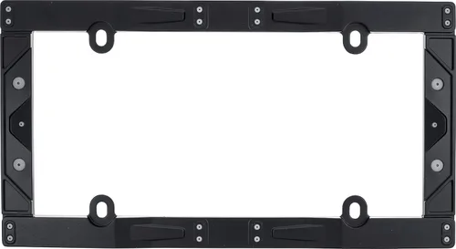 Vista 8 de Cruiser Accessories 22230 Marco para placa de coche con alambre de púas II, cromado, 1 marco