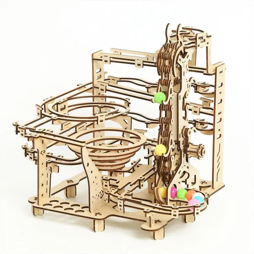 Vista 13 de Rompecabezas de madera 3D para Halloween, incluye tira de luz, rompecabezas y rompecabezas para Halloween/cumpleaños, regalos para adultos